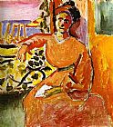 A Woman Sitting before the Window by Henri Matisse